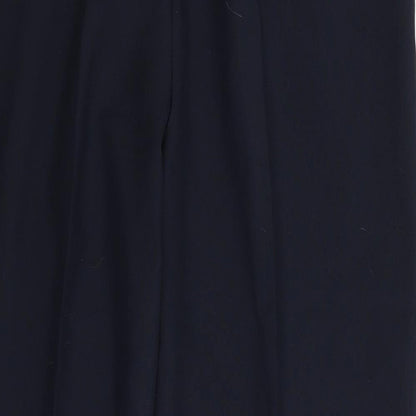 Womens UK Size 20 Preworn Regular Fit  Blue Trousers