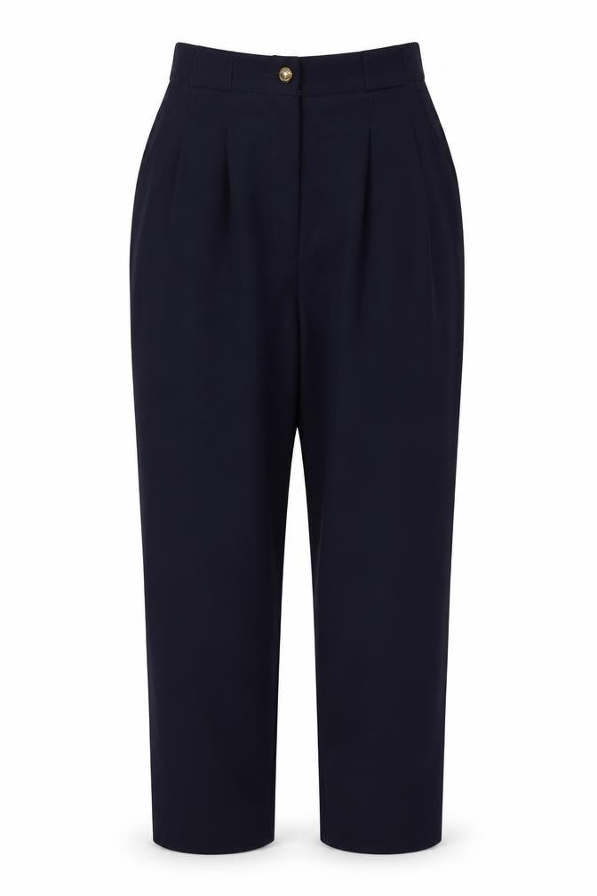 Womens UK Size 10 Precis Regular Fit  Blue Trousers