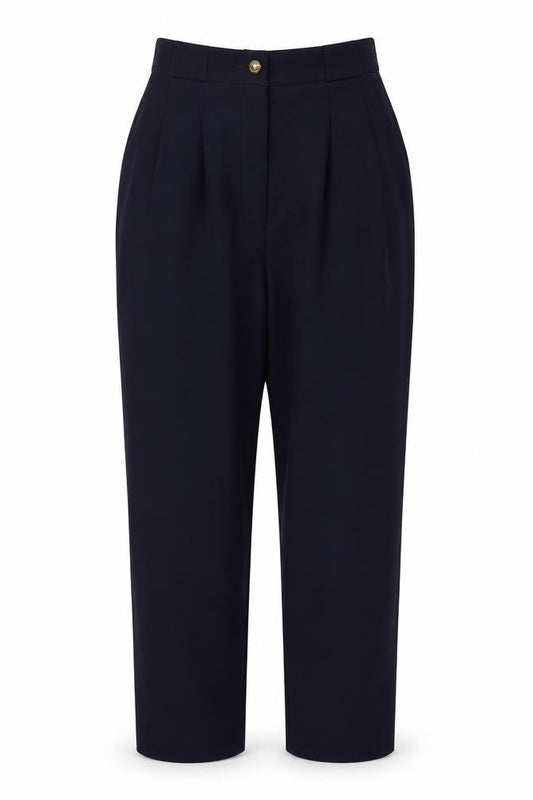 Womens UK Size 10 Precis Regular Fit  Blue Trousers