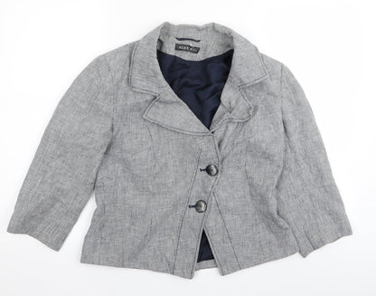 Womens UK Size 12 alex & co Regular Grey Blazer