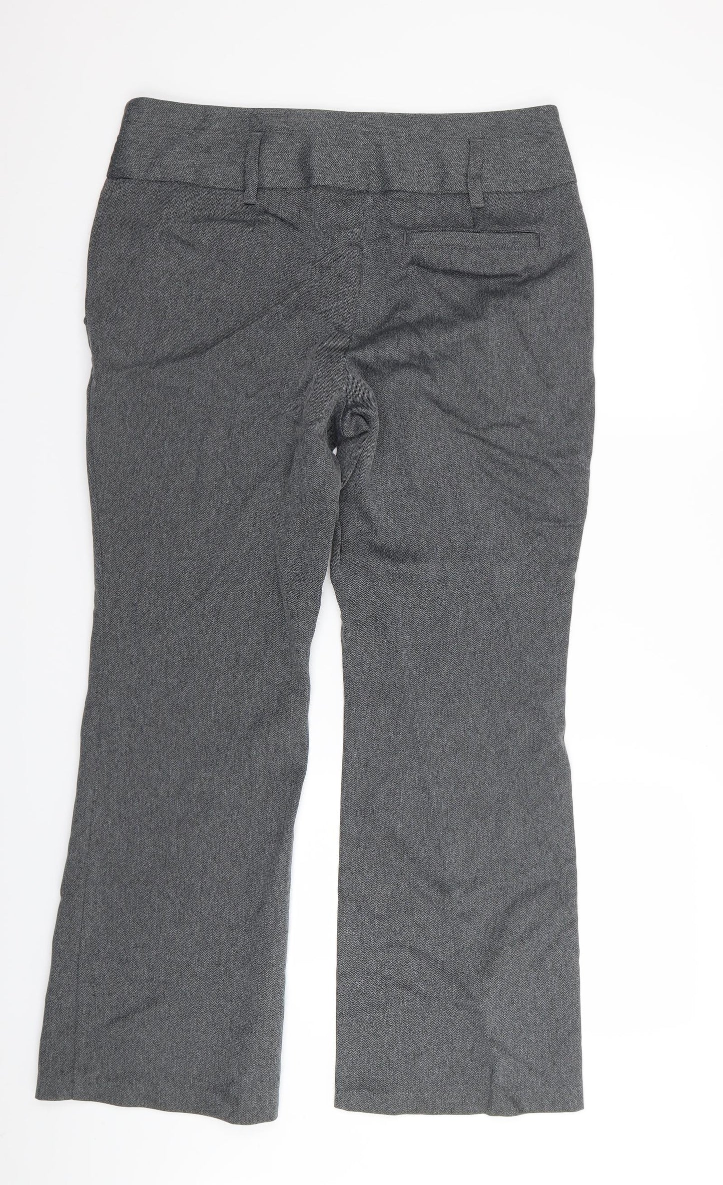 TU Womens Grey   Trousers  Size 12 L29 in