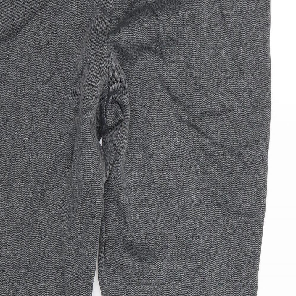 TU Womens Grey   Trousers  Size 12 L29 in