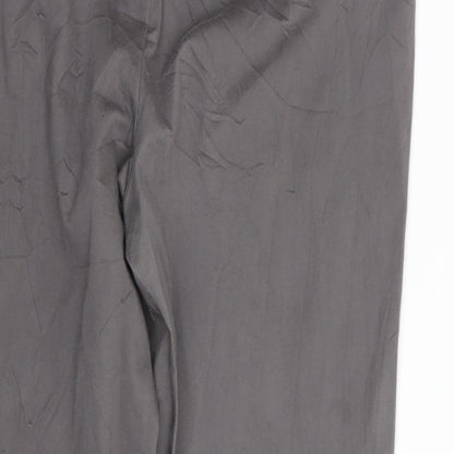 Womens UK Size 12 M&S Regular Fit  Grey Trousers