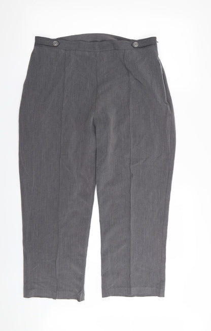 sarah hamilton Womens Grey   Trousers  Size 16 L25 in