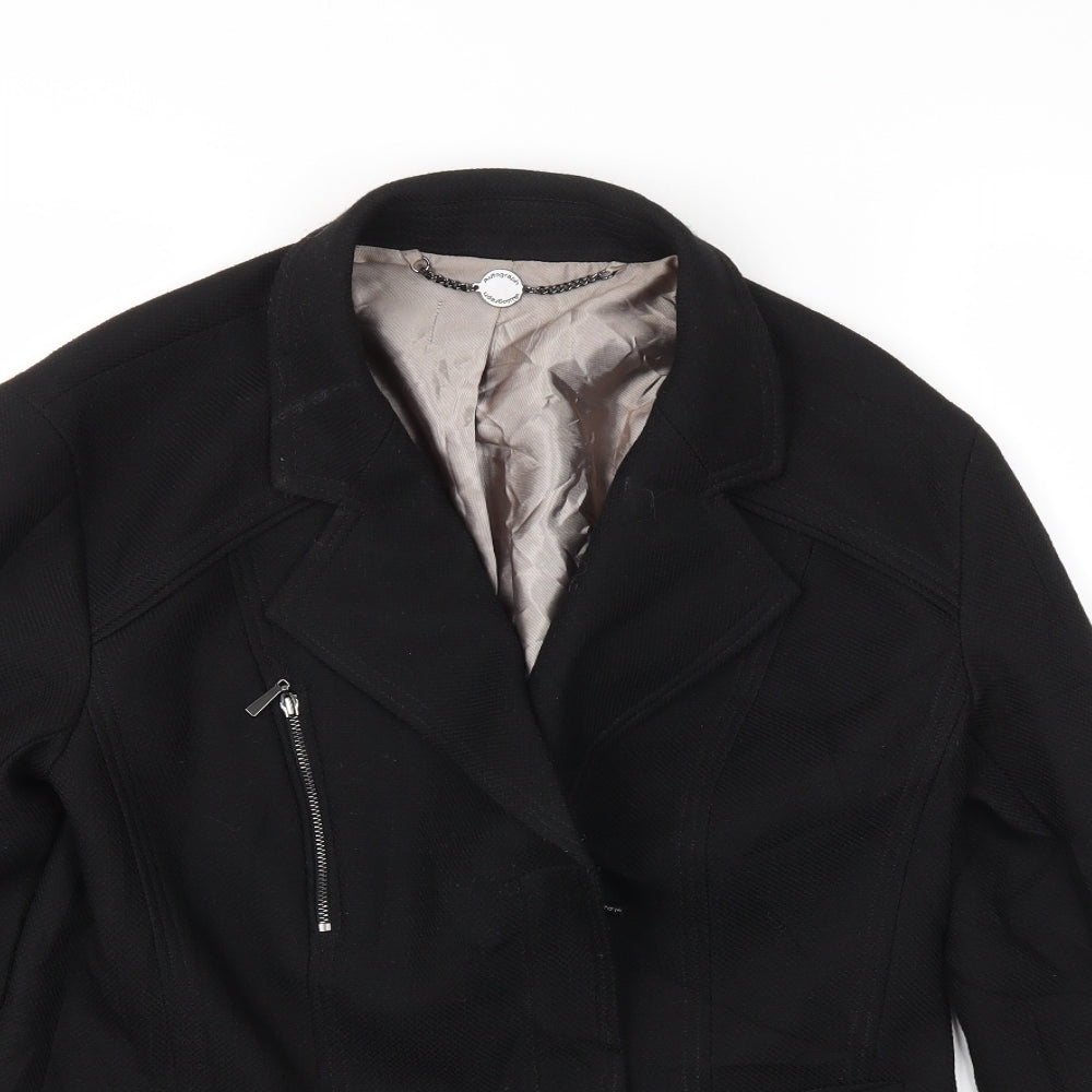 Womens UK Size 36 Preworn Regular Black Blazer