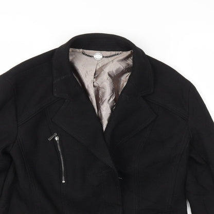 Womens UK Size 36 Preworn Regular Black Blazer