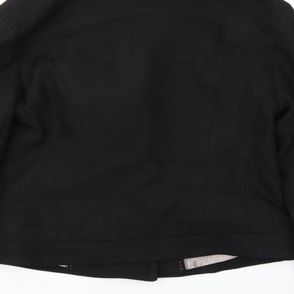 Womens UK Size 36 Preworn Regular Black Blazer