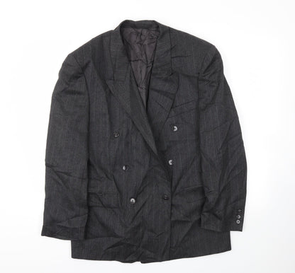 HUTTONS Mens Black   Jacket Blazer Size 38