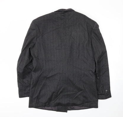 HUTTONS Mens Black   Jacket Blazer Size 38