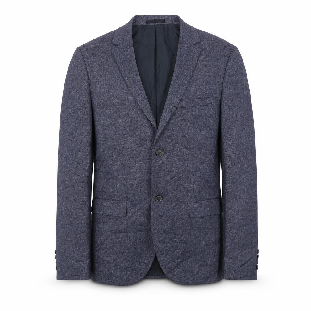 Mens UK Size 40 Topman Regular Blue Suit Jacket