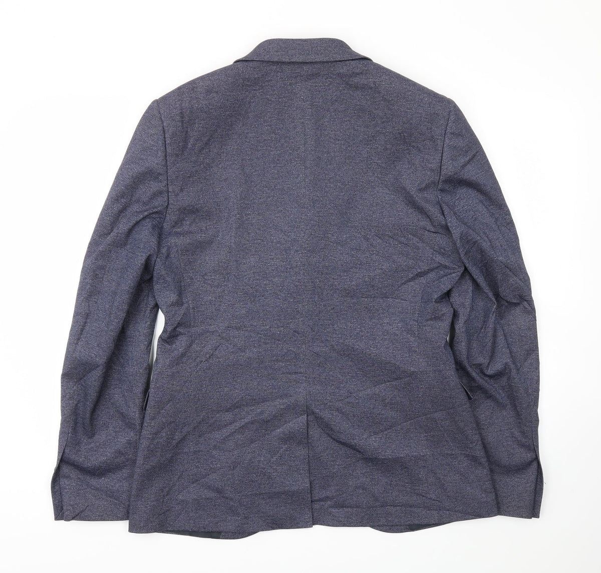 Mens UK Size 40 Topman Regular Blue Suit Jacket