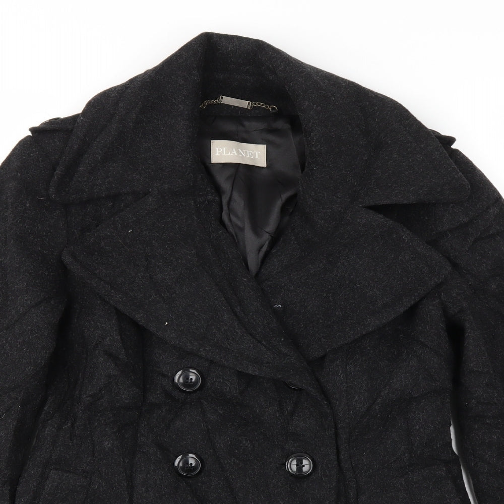 Womens UK Size 8 PLANET Black Jacket