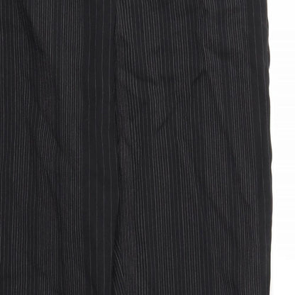 M&S Womens Black   Trousers  Size 14 L29 in