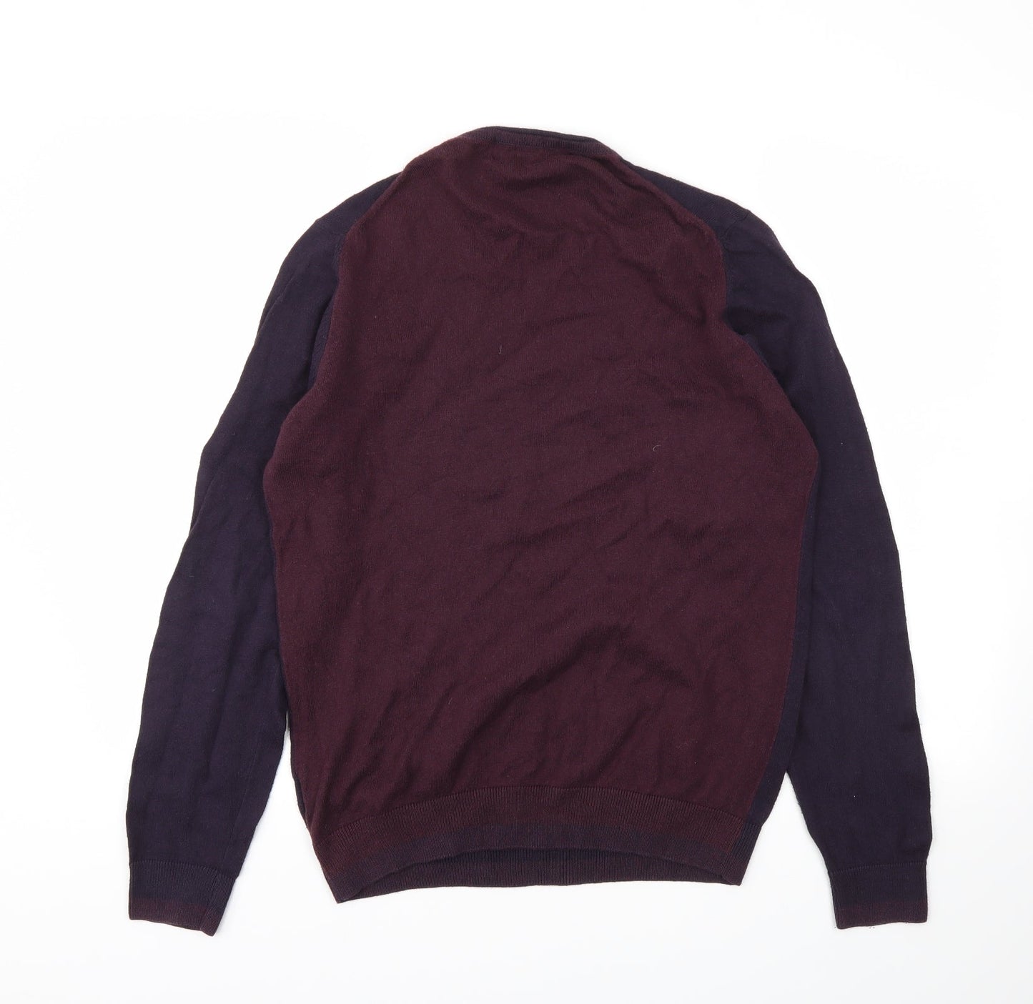 Mens UK Size M M&S Red Pullover Sweatshirt