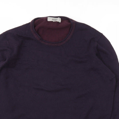 Mens UK Size M M&S Red Pullover Sweatshirt