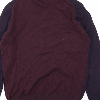 Mens UK Size M M&S Red Pullover Sweatshirt