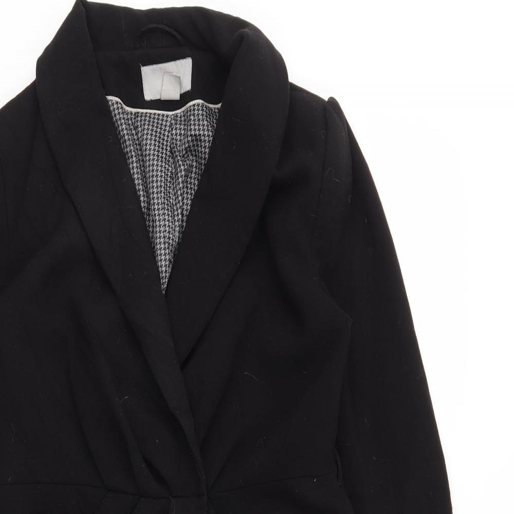 Womens UK Size 8 H&M Black Jacket