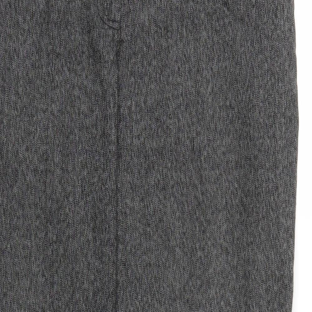 Womens UK Size 14 Soon Relaxed Fit  Grey Trousers
