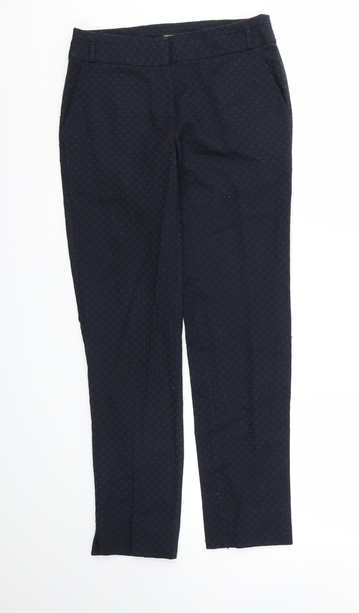 Wearhouse Womens Blue   Trousers  Size 6 L28 in