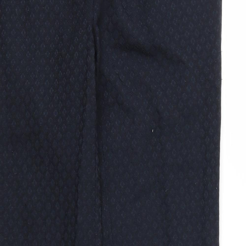 Wearhouse Womens Blue   Trousers  Size 6 L28 in