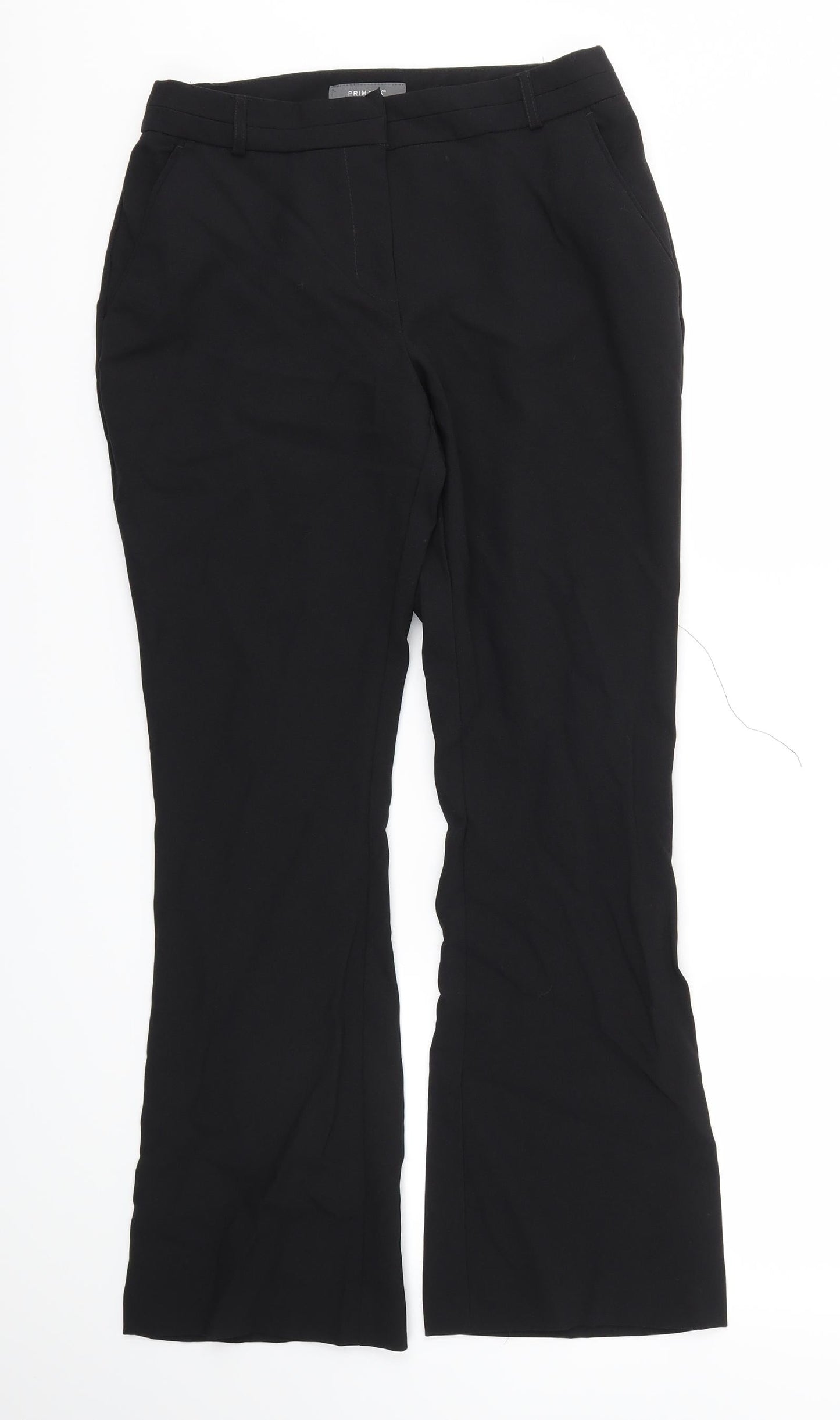 Primark Womens Black   Trousers  Size 10 L28 in