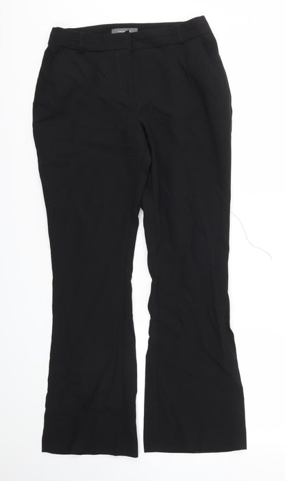 Primark Womens Black   Trousers  Size 10 L28 in