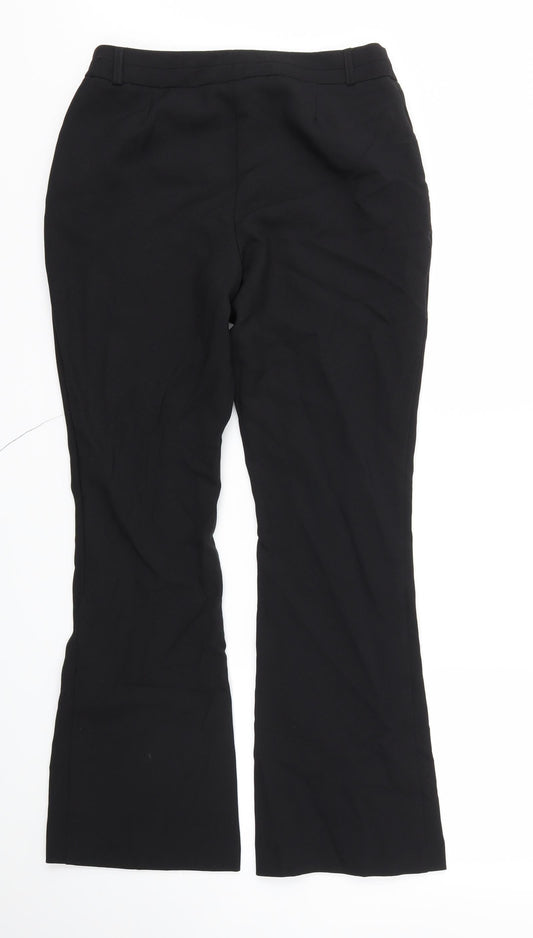 Primark Womens Black   Trousers  Size 10 L28 in