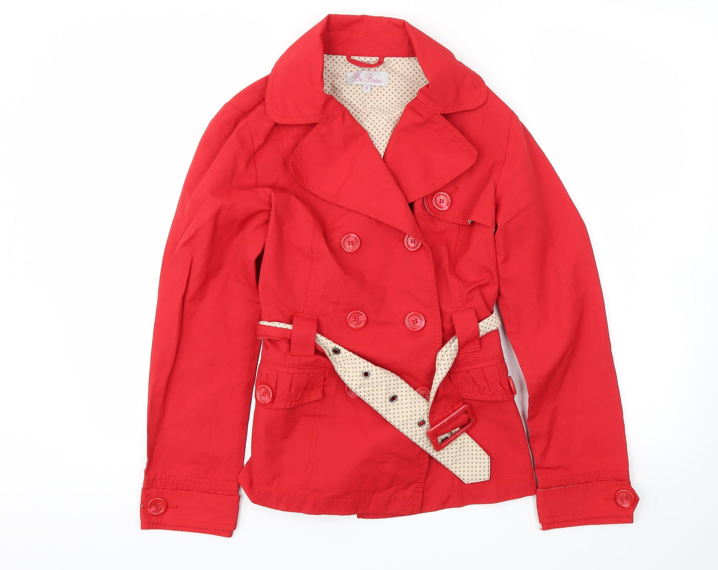 Womens UK Size 8 BE BEAU Red Jacket