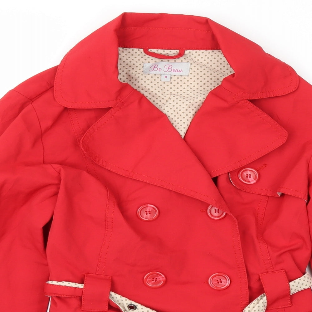 Womens UK Size 8 BE BEAU Red Jacket