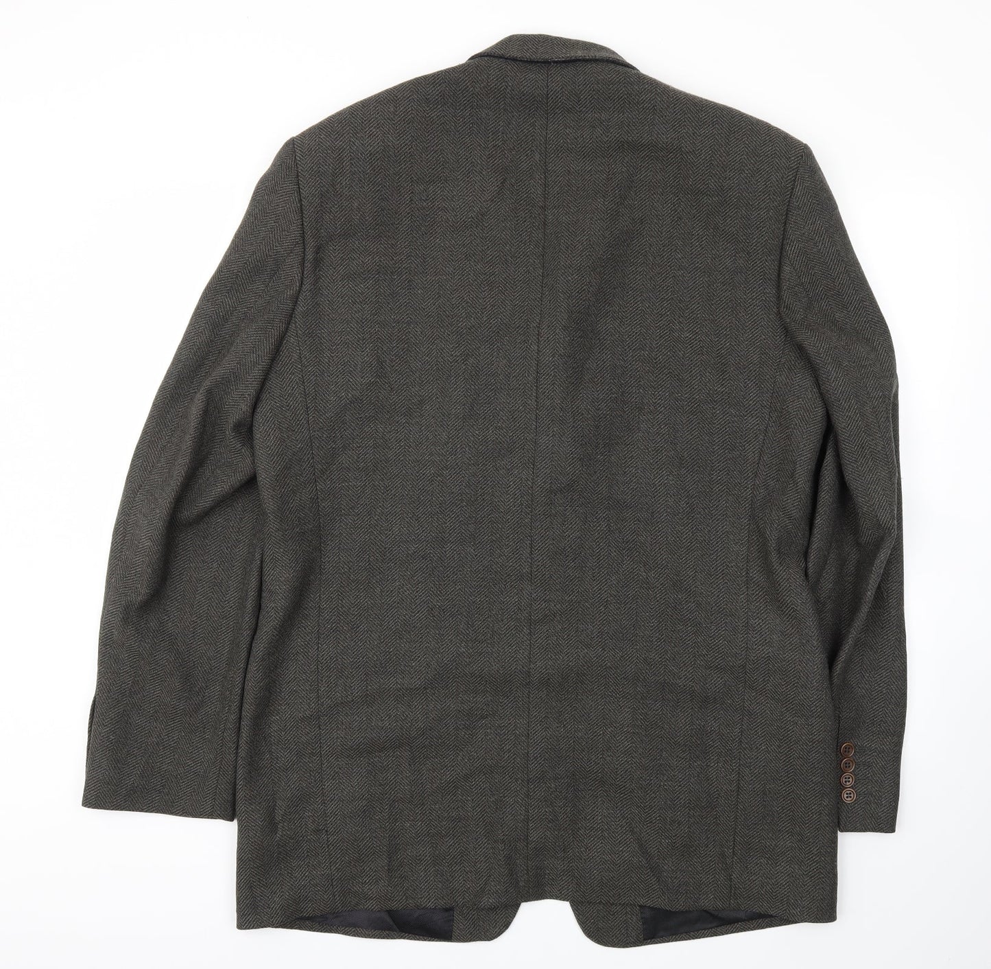Mens UK Size 44 M&S Regular Brown Suit Jacket