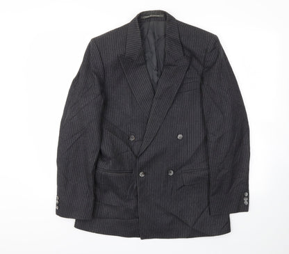 THE LABLE Mens Black   Jacket Blazer Size 36