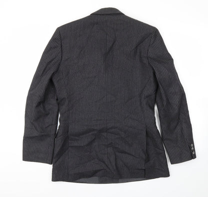 THE LABLE Mens Black   Jacket Blazer Size 36
