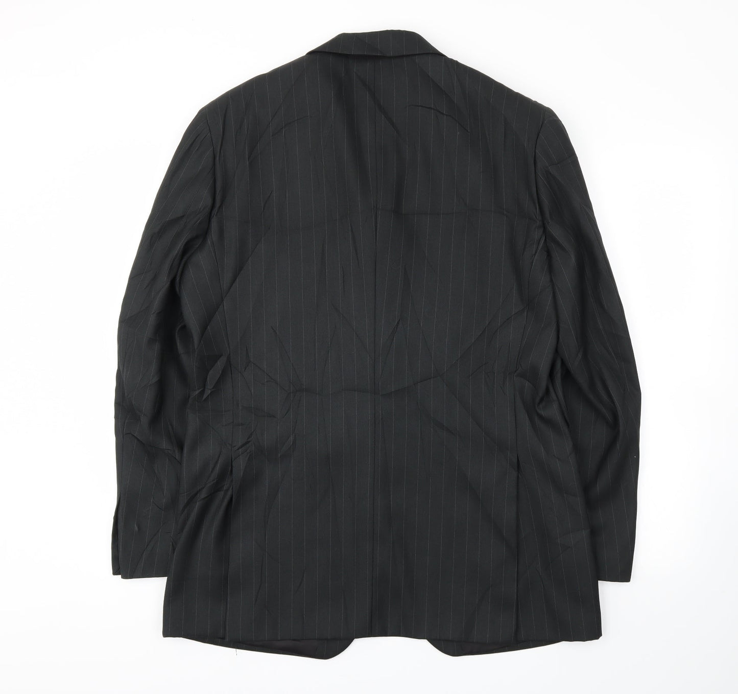 Mens UK Size 40 Milan Regular Black Suit Jacket