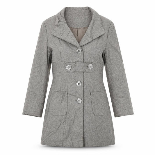 Womens UK Size 10 Topshop Grey Jacket