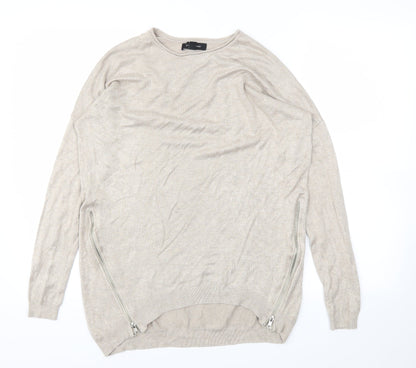 Primark Womens Beige   Pullover Jumper Size 10