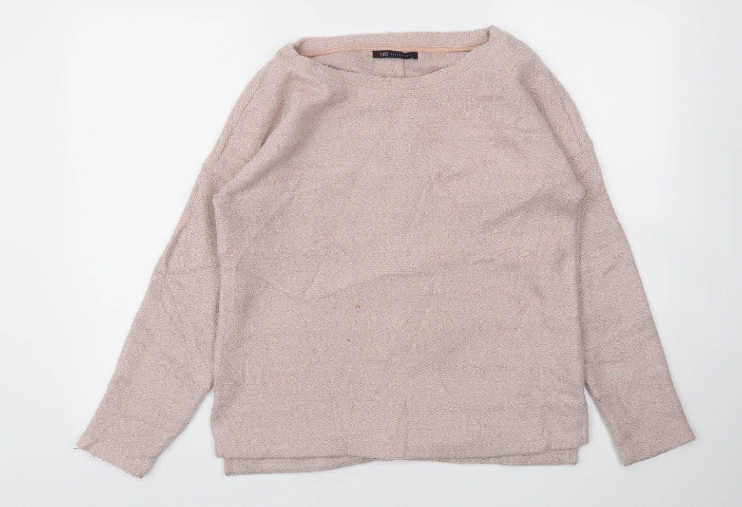 M&S Womens Pink   Pullover Jumper Size 12