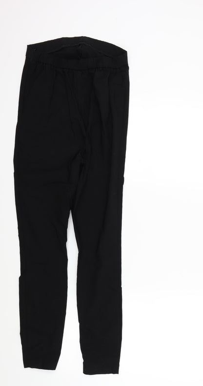 osos Womens Black   Trousers  Size 10 L26 in