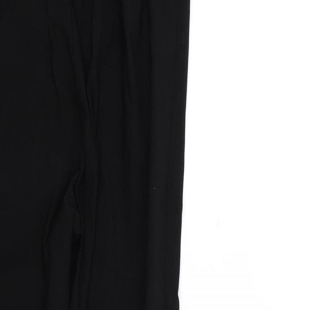osos Womens Black   Trousers  Size 10 L26 in