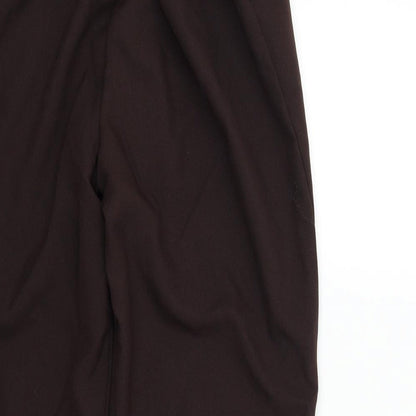 Preworn Womens Brown   Trousers  Size 16 L24 in