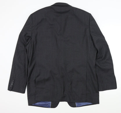 Mens UK Size XL greenwood Regular Grey Suit Jacket