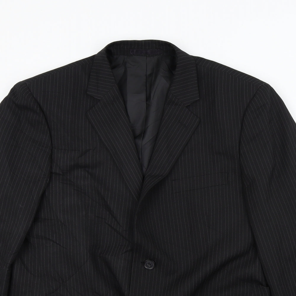 Mens UK Size XL Taylor & Wright Regular Black Suit Jacket