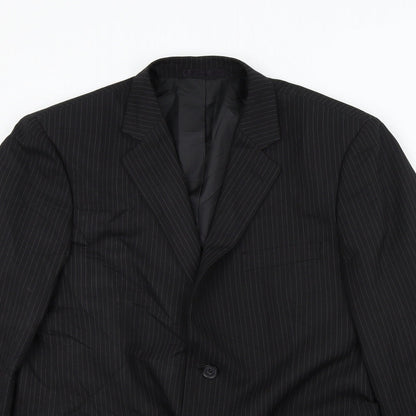 Mens UK Size XL Taylor & Wright Regular Black Suit Jacket