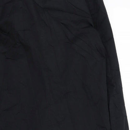 Womens UK Size XS New Look Black Overcoat