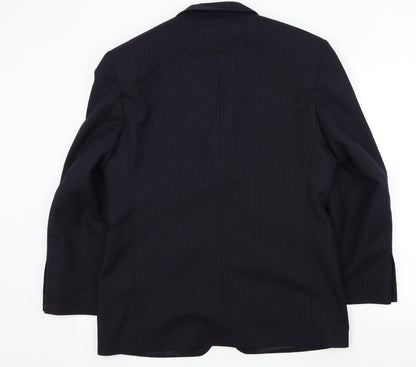 Mens UK Size XL Debenhams Regular Blue Suit Jacket