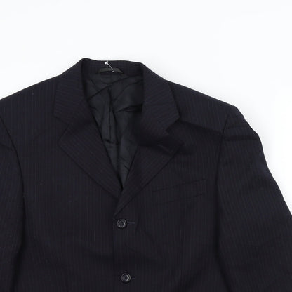 Mens UK Size XL Debenhams Regular Blue Suit Jacket
