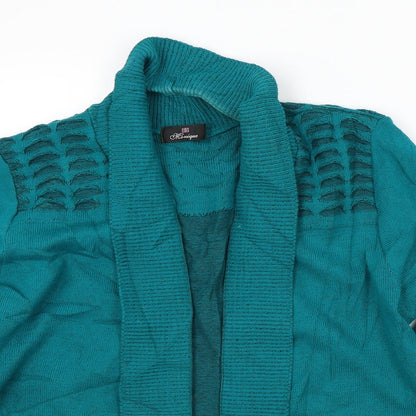 MONIQUE Womens Green   Cardigan Jumper Size M