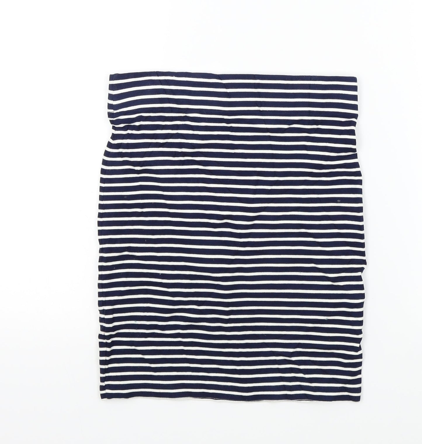 Jack Wills Womens Blue Striped  A-Line Skirt Size 6