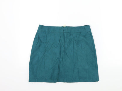 LOTTIE Womens Green   A-Line Skirt Size 10