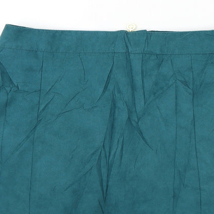 LOTTIE Womens Green   A-Line Skirt Size 10