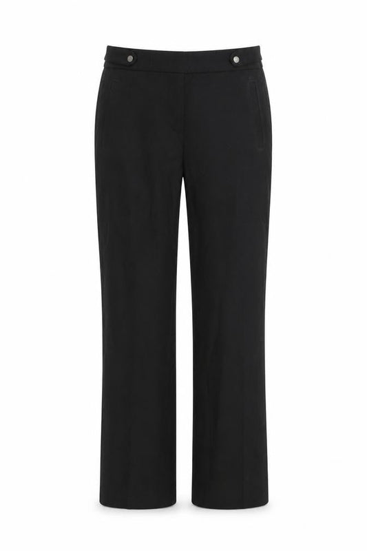 Womens UK Size 8 Avenue Regular Fit  Black Trousers